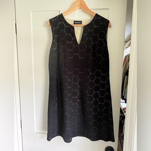 Black eyelet dress by French Curve